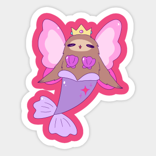 Fairy Princess MerSloth Sticker